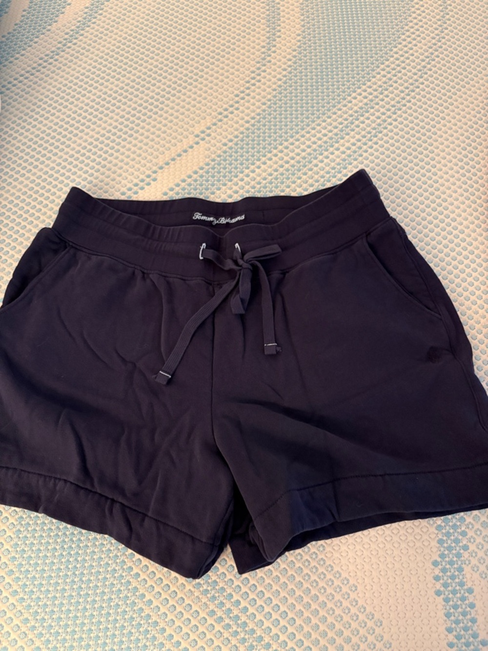 Tommy Bahama Navy Drawstring Women's Athletic Shorts